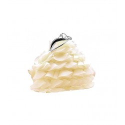 Sac mariage en satin ivoire