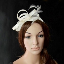 Chapeau mariage Accessoire de coiffure headband blanc