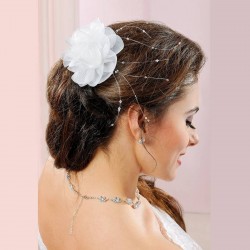 Accessoire coiffure mariage fleur 