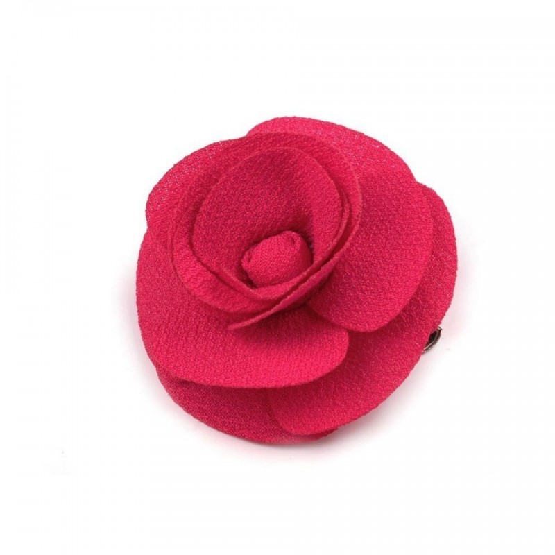 Broche ou fleur cheveux rose fuchsia Broche ou fleur cheveux rose fuchsia