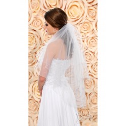 Voile mariage brodé de perles