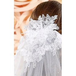 Voile mariage tulle dentelle