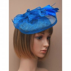 Chapeau mariage chapeau de mariage bleu turquoise