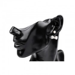 Boucles d oreilles noeud perles