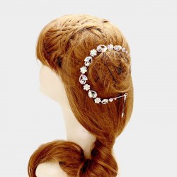 Vigne cheveux cristal reflets AB