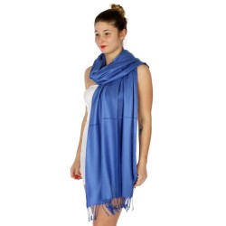 Foulard Etole pashmina Bleu