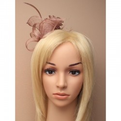 Chapeau mariage Accessoire coiffure mariage marron