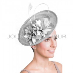 Chapeau mariage Chapeau mariage fleurs roses