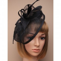 Chapeau mariage noir