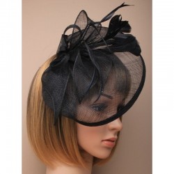 Chapeau mariage noir
