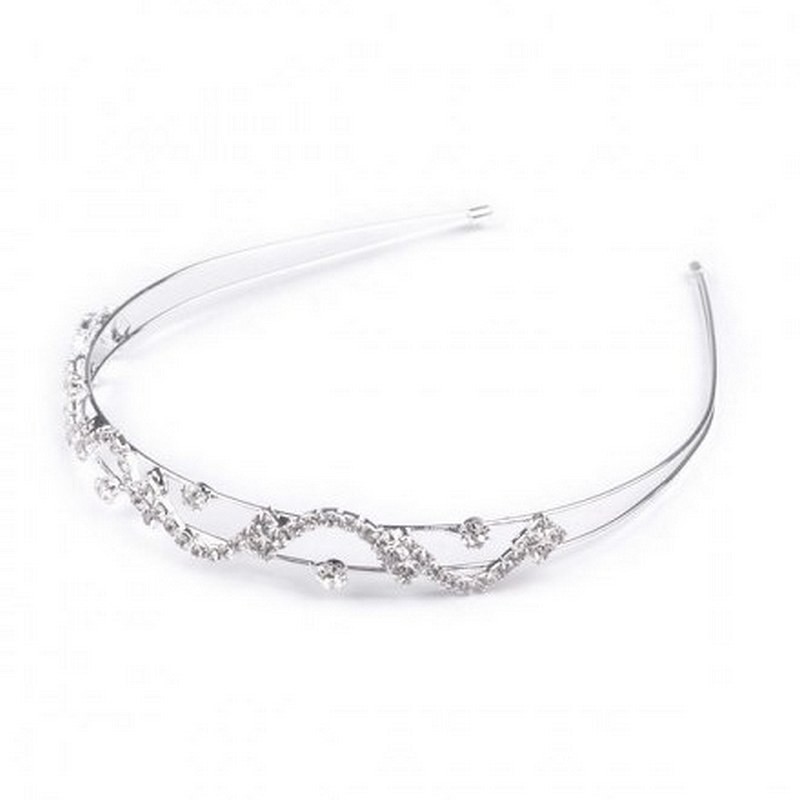 Diademe élégant en cristal