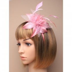 Headband fleur satin noir