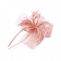 Headband ruban perles...