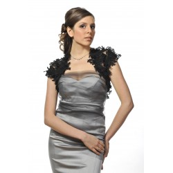 Bolero de mariée en dentelle 
